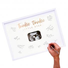 Twinkle Twinkle Little Star Baby Gæstebog