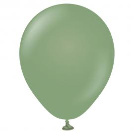 Grønne Miniballoner Eucalyptus 100-pak