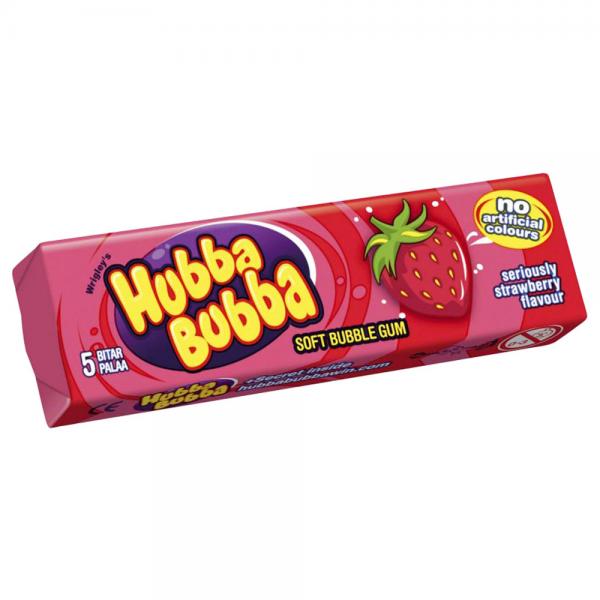 Hubba Bubba Tyggegummi Jordbr