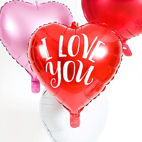 Hjerteballon I Love You