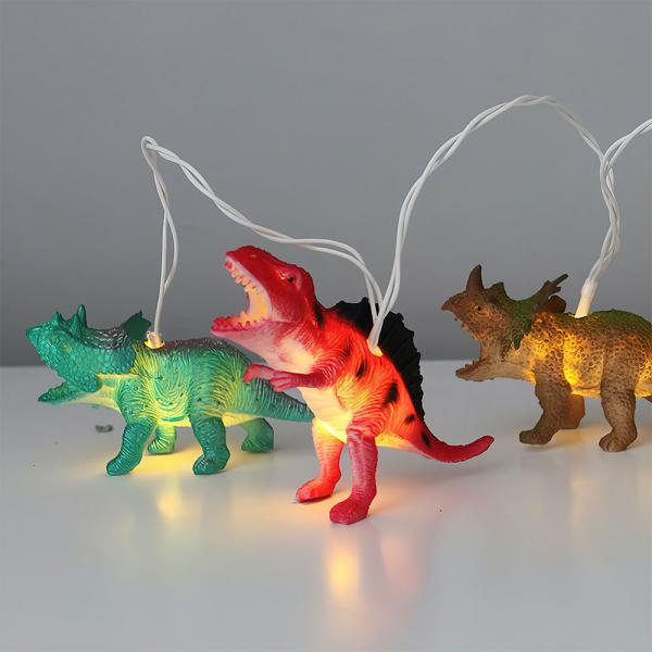 LED Lyskde Dinosaurer
