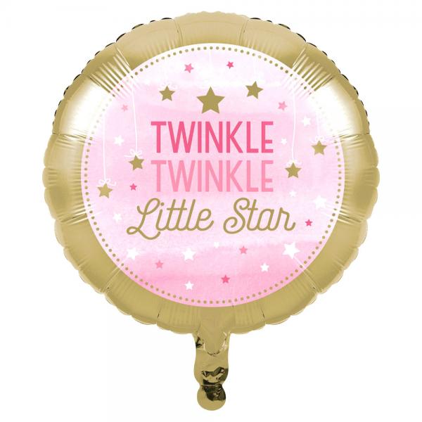 Twinkle Twinkle Little Star Folieballon Lyserd