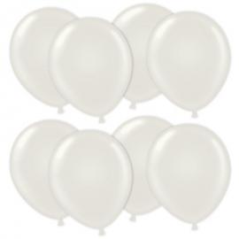 Miniballoner Hvide