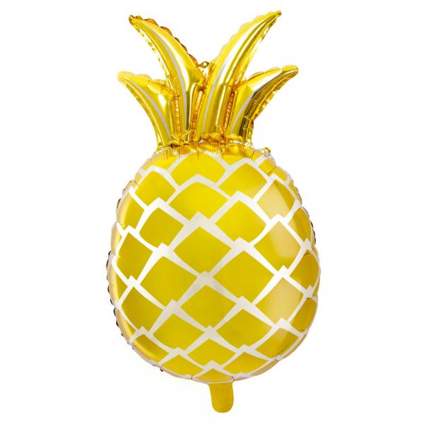 Ananas Guld Folieballon