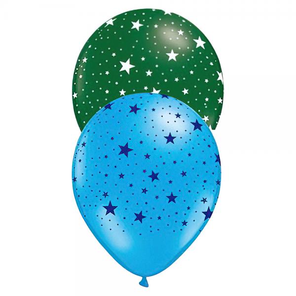 Latexballoner Stjerner