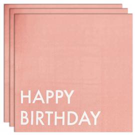 Happy Birthday Servietter Mix It Up Brights