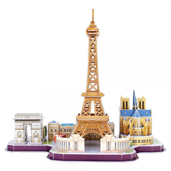 3D Puslespil Cityline Paris