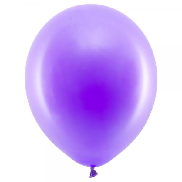 Rainbow Sm Latexballoner Pastel Violette
