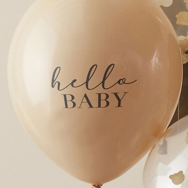 Babyshower Ballon Buket Teddy Bear