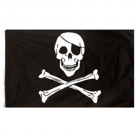 Sort Pirat Flag