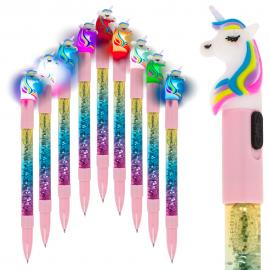 Unicorn Pen med Lampe