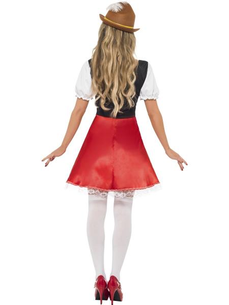 Oktoberfest Tyrolerkjole Rd Kostume