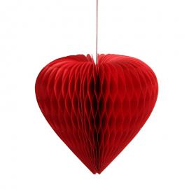 Honeycomb Rødt Hjerte