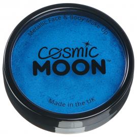 Cosmic Moon Metallisk Krops- & Ansigtsfarve Blå 36 g