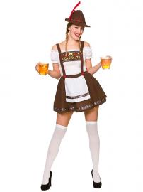 Beer Maid Oktoberfest Kostume Small