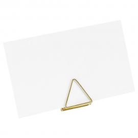 Bordkortholder Triangler Guld