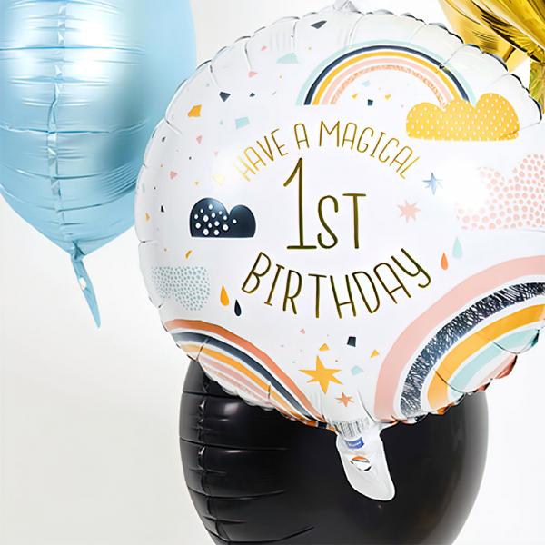 Folieballon 1st Birthday