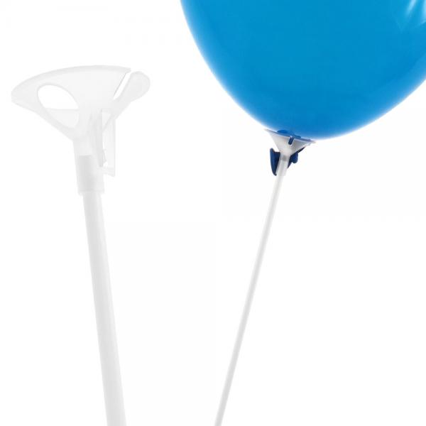 Ballonpinde Hvid 100-pak