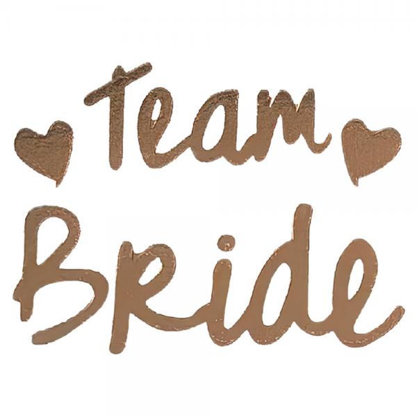 Team Bride Midlertidlige Tatoveringer