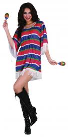 Mexicansk Pige Kostume