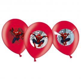 Røde Spiderman Balloner