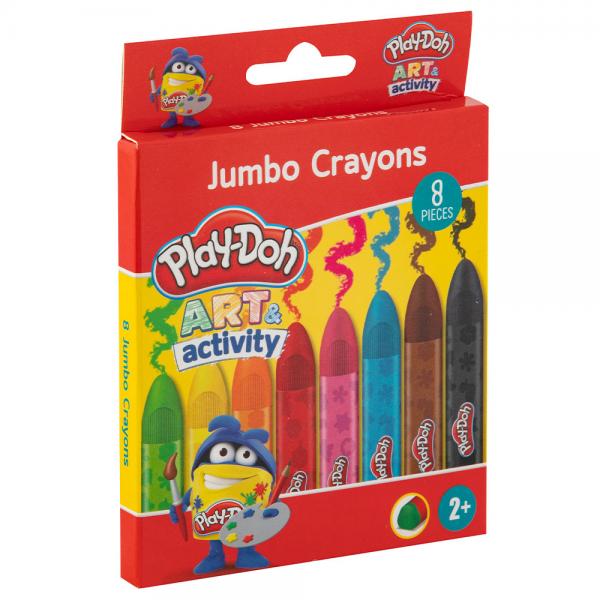 Play-Doh Jumbokridt 8-pak