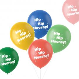 Hip Hip Hooray Latexballoner