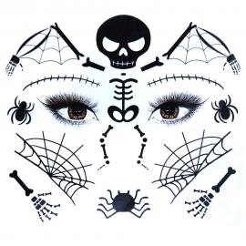 Halloween Midlertidige Tatoveringer E