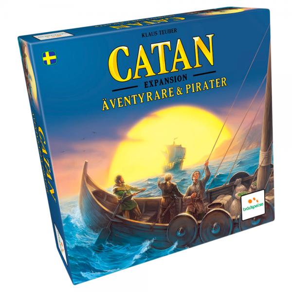 Catan ventyrare & Pirater Expansion Spil