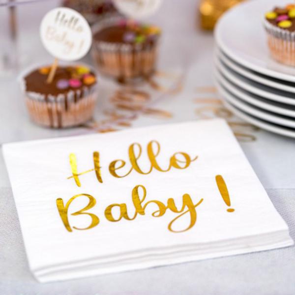 Engangsservietter Hello Baby 20-pak