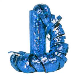 Serpentin Metallic Prisme Blå