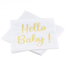 Engangsservietter Hello Baby 20-pak