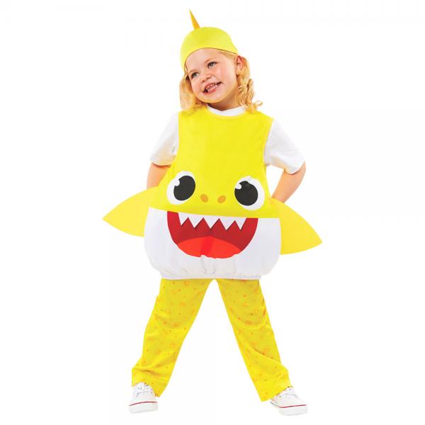 Baby Shark Kostume Gul