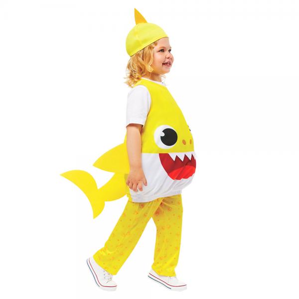 Baby Shark Kostume Gul