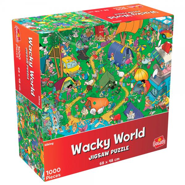 Wacky World Camping Puslespil 1000 Brikker