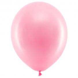 Rainbow Latexballoner Pink 100-pak