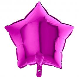 Folieballon Stjerne Lilla