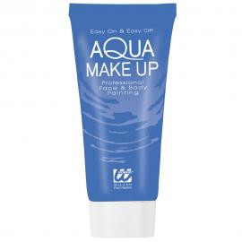 Aqua Makeup på Tube Blå
