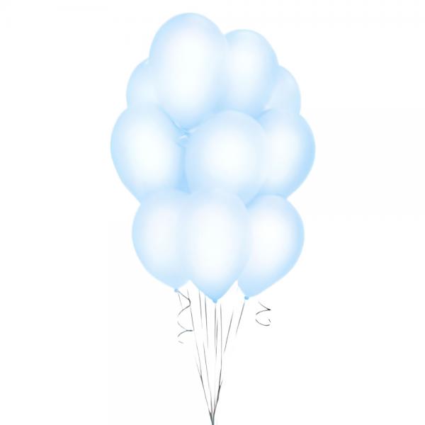Latexballoner Pastel Bl