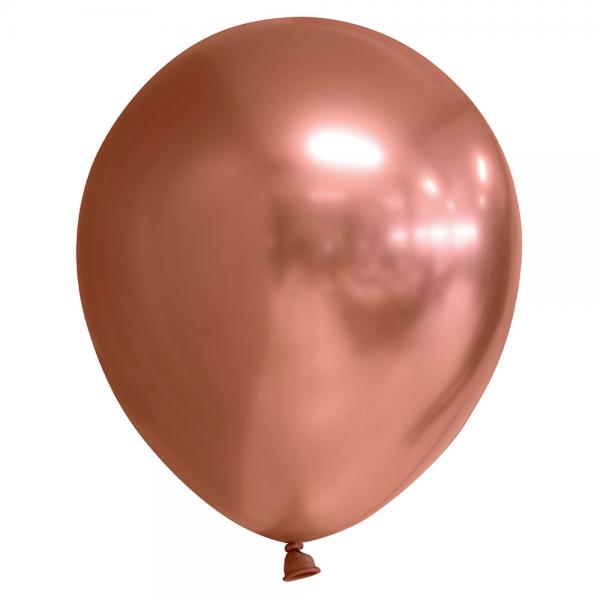 Latexballoner Chrome Kobber