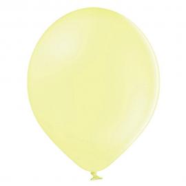 Små Pastel Lysegule Latexballoner 100-pak