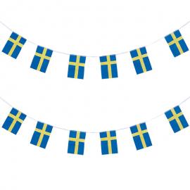 Sverige Flagguirlande
