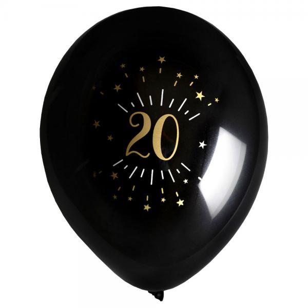 Balloner 20 r Birthday Party Guld