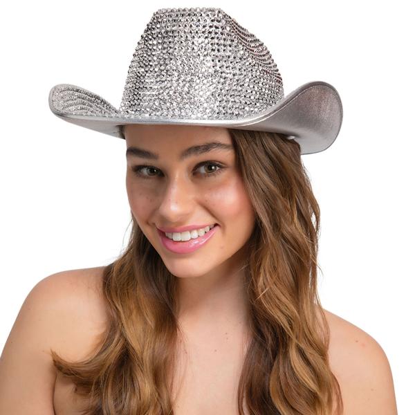 Cowboyhat med Strass