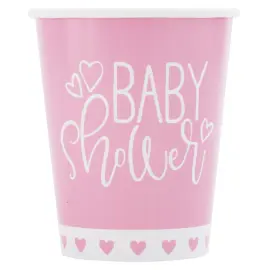 Baby Shower Krus Lyserød