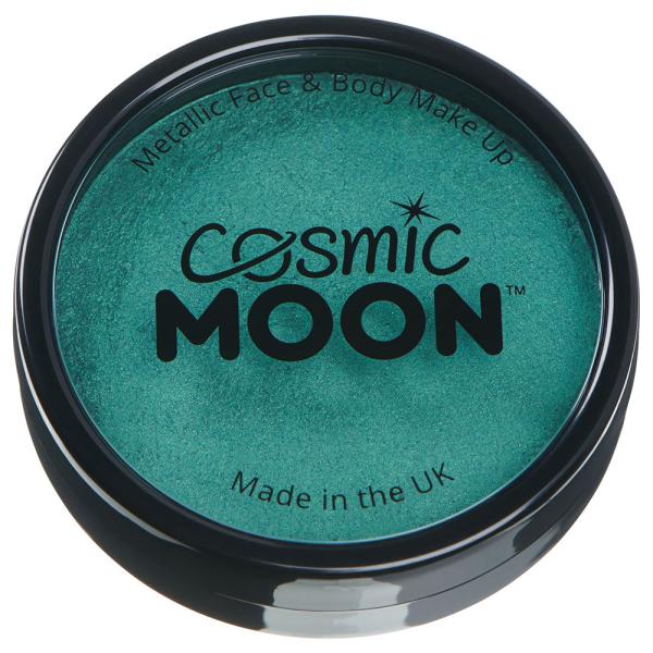 Cosmic Moon Metallisk Krops- & Ansigtsfarve Grøn 36 g