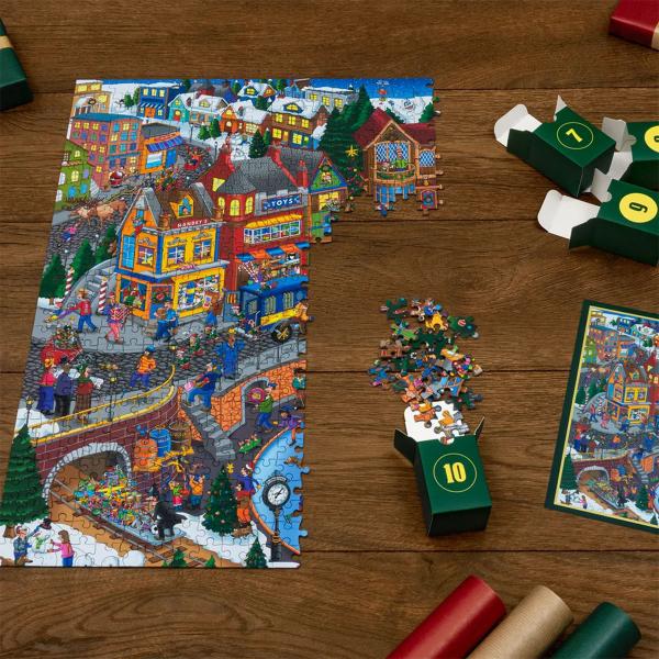 Adventskalender Puslespil Holiday Havoc