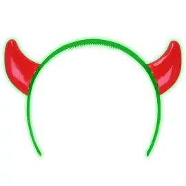 Selvlysende Hårbøjle Djævlehorn