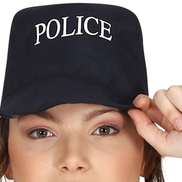 Sort Politiuniform 14-16 år