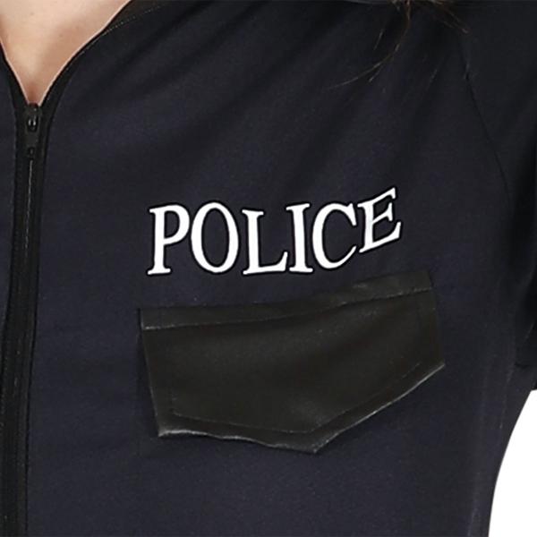 Sort Politiuniform 14-16 år